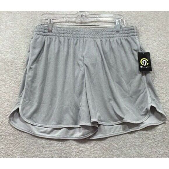 Champion C9 Duo Dry‎ Shorts Men's Medium Gray Zip Pocket - Picture 1 of 9